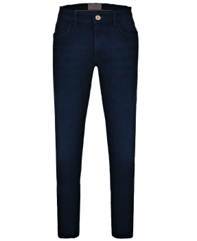 Hattric Jeans Harris Modern Fit Stretch Deep Blue Cross-Optik